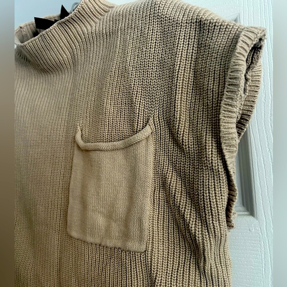 ANRABESS Women's Two Piece Knit Sweater Crop Top Pants Matching Sweatsuit, sz L - Picture 6 of 11